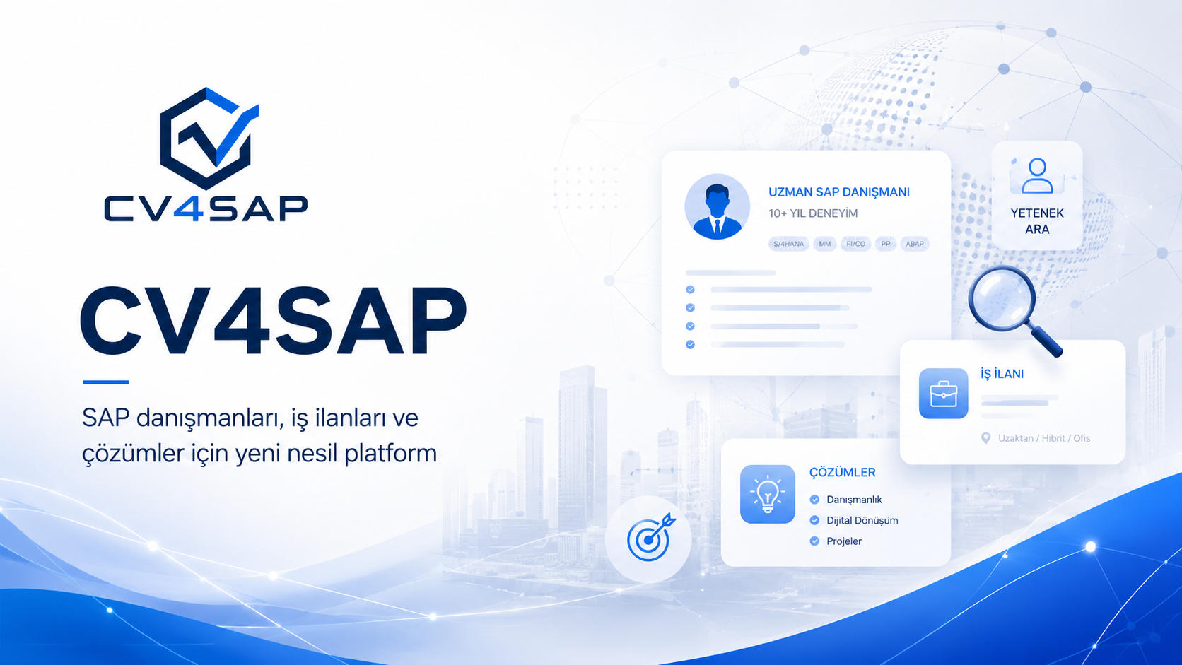 CV4SAP Yayında: SAP Danışmanları ve Firmaları İçin Yeni Nesil Platform